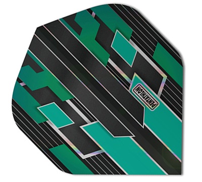 Pentathlon Shimmer Dart Flights – Teal – Standard