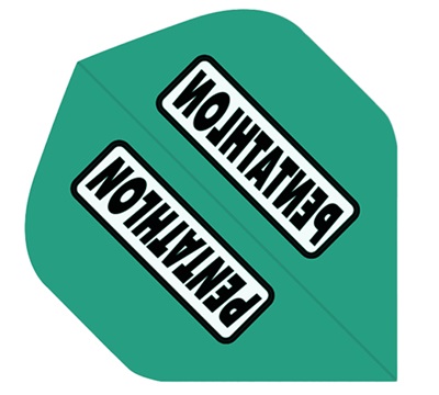 Pentathlon Classic Dart Flights – Aqua – Standard