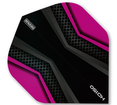 Pentathlon HD150 Dart Flights – Magenta & Black – Standard