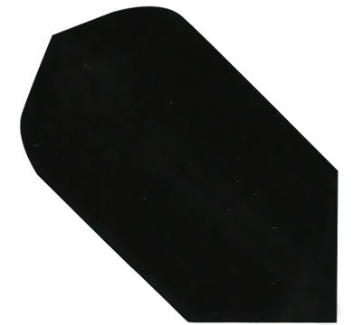 Black Hard Poly Slim Flight