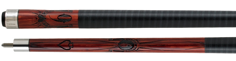 Outlaw Cherry Stained Cue