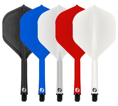 Shot Darts Flight Deck - 1-Piece Flight & Shaft System - Standard