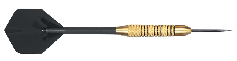 Exec Brass Steel Tip Dart 23g knurled