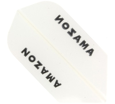 White Amazon Hard Poly Slim Flight