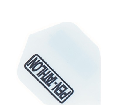 White Double-Thick Poly Pentathlon Mini Flight