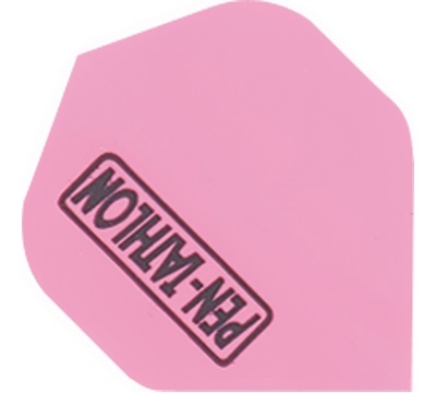 Neon Pink Double-Thick Poly Pentathlon Flight