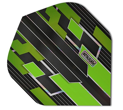 Pentathlon Shimmer Dart Flights – Green – Standard