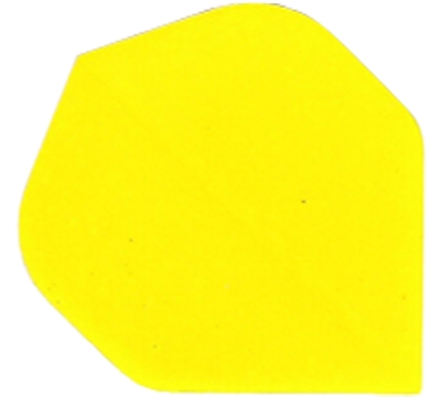 Yellow Standard Hard Poly Flight