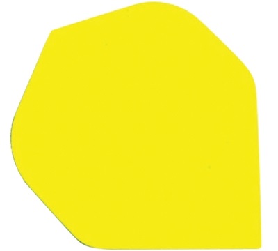 Neon Yellow Standard Hard Poly Flight