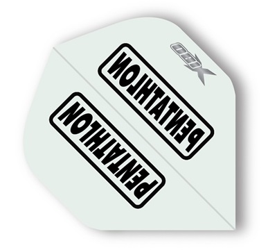 Pentathlon X 180 Dart Flights – Clear