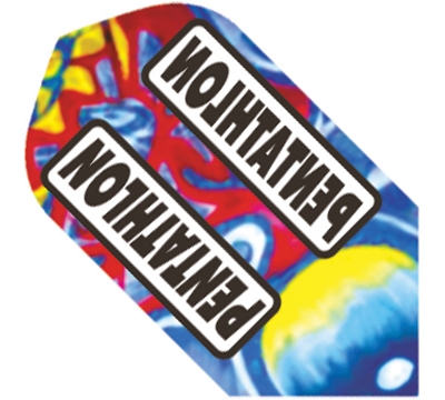 Pentathlon Poly Slim Flight - Blue/Red/Yellow