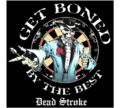 Get Boned Dead Stroke Dart Pin