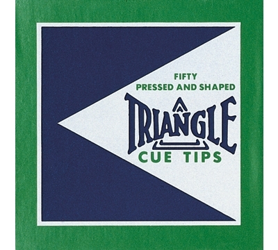 Triangle Cue Tips - 13.5mm