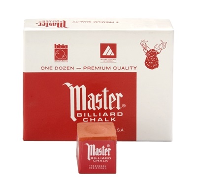 Rust Master Billiard Chalk – Box/12