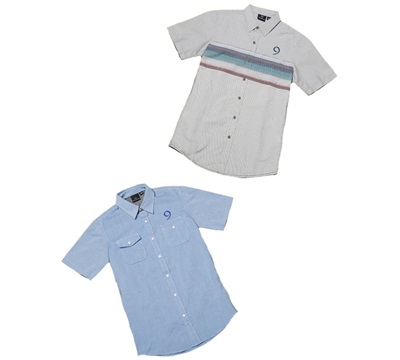 Men’s 9-Ball Embroidered Button-Down Shirt Bundle