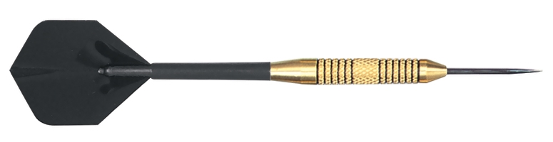 Exec Brass Steel Tip Dart 24g knurled