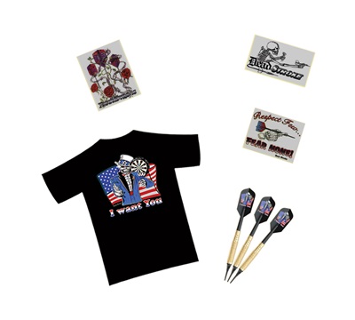 Dead Stroke “I Want You” Dart Player Bundle