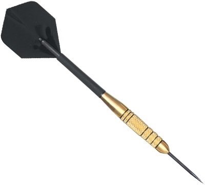 Exec Brass Steel Tip Dart 25g knurled