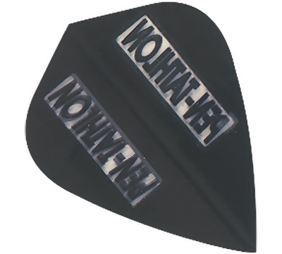 Black Double-Thick Poly Pentathlon Kite Flight