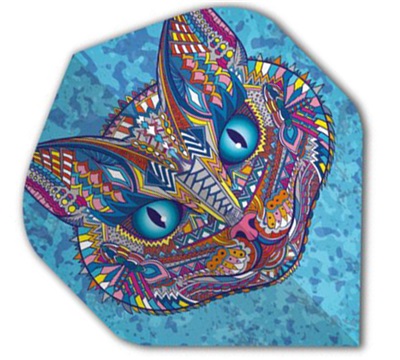 Metro Dart Flights – Ornate Cat – Standard