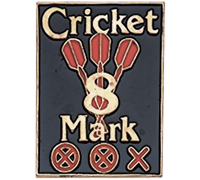 Cricket 8 Mark Pin