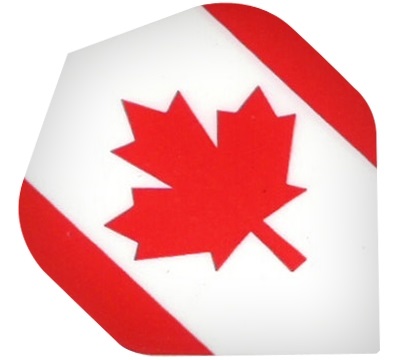 Canadian Flag Hard Poly Flight