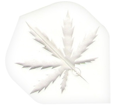 Clear Hemp Leaf Poly Met Flight