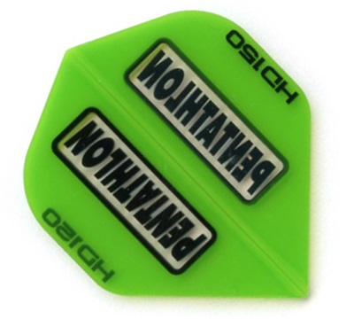 Pentathlon HD150 Dart Flights – Green – Standard