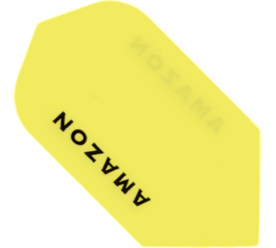 Neon Yellow Amazon Hard Poly Slim Flight