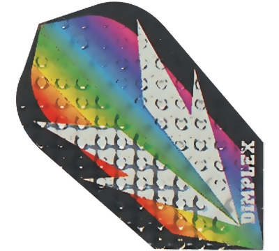 Rainbow/Silver Dimplex Slim Flight