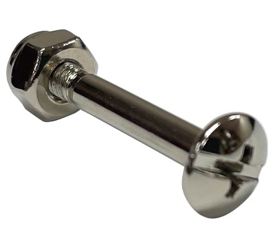 4 Foosball Men Table Screws & Nuts 2 Blue & 2 Red Tournament Soccer 5/8" Rod 