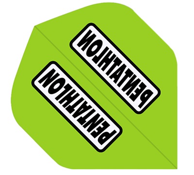 Pentathlon Classic Dart Flights – Light Green – Standard