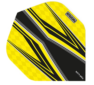 Pentathlon TDP Lux Dart Flights – Yellow & Black – Standard