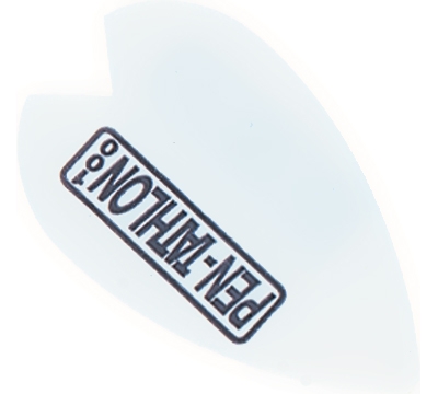 White Double-Thick Poly Pentathlon Vortex Flight