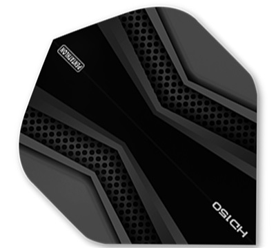 Pentathlon HD150 Dart Flights – Grey & Black – Standard