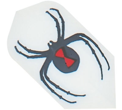 Black Widow Spider Hard Poly Slim Flight