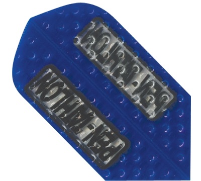 Blue Double-Thick Embossed Pentathlon Flight