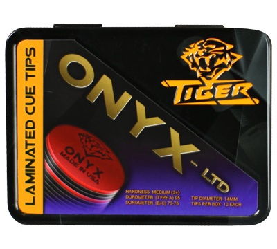 Onyx Laminated Cue Tip