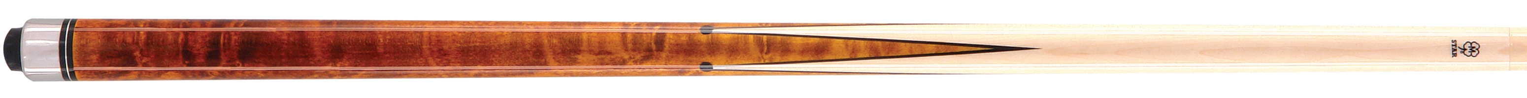 McDermott Star S1 Hustler Cue – 58" Playing Cue, 13mm Shaft, Weight 18-21oz, Free Hard Case