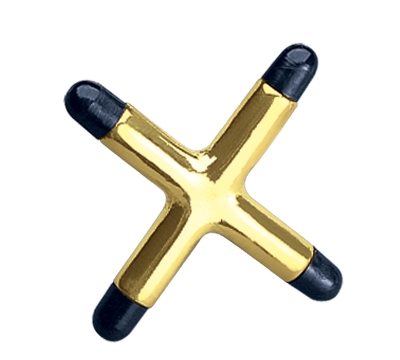 Brass X Bridge Head