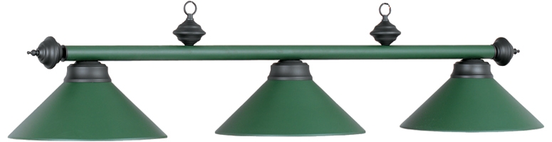 Matte Green Light W/3 Shades