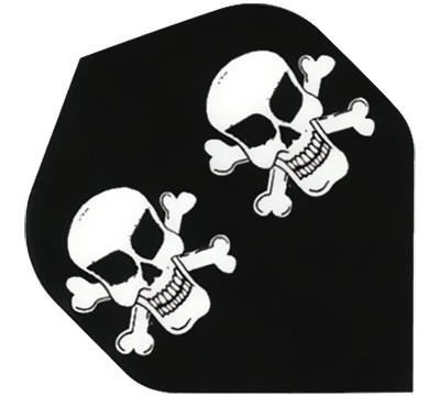 Skull & Cross Bones Hard Poly Flight