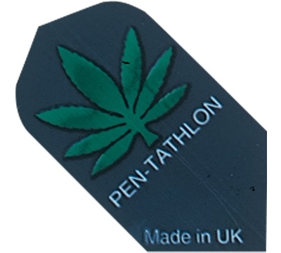 Hemp Leaf Double-Thick Poly Pentathlon Slim Flight